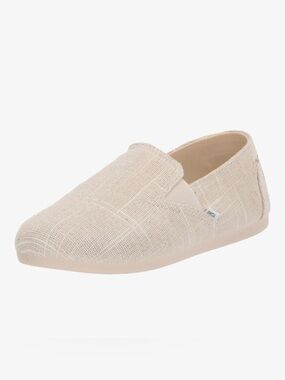 TOMS Redondo Natural Metallic Slubby Woven Shoes